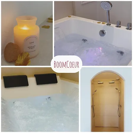 Tatil Evi Le Boomcoeur Bain Balneo & Table De Massage